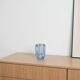 Blue glass vase, Danish design, 1960s, made in Denmark