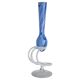 Vintage light blue mid-century artistic vase, Murano glass, Europe, 1970s.