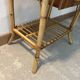 Rattan bedside table