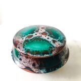 Ceramic box with its lid