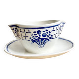 Badonviller iron earth gravy boat