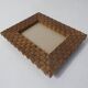 Cadre photo en bois sculpté