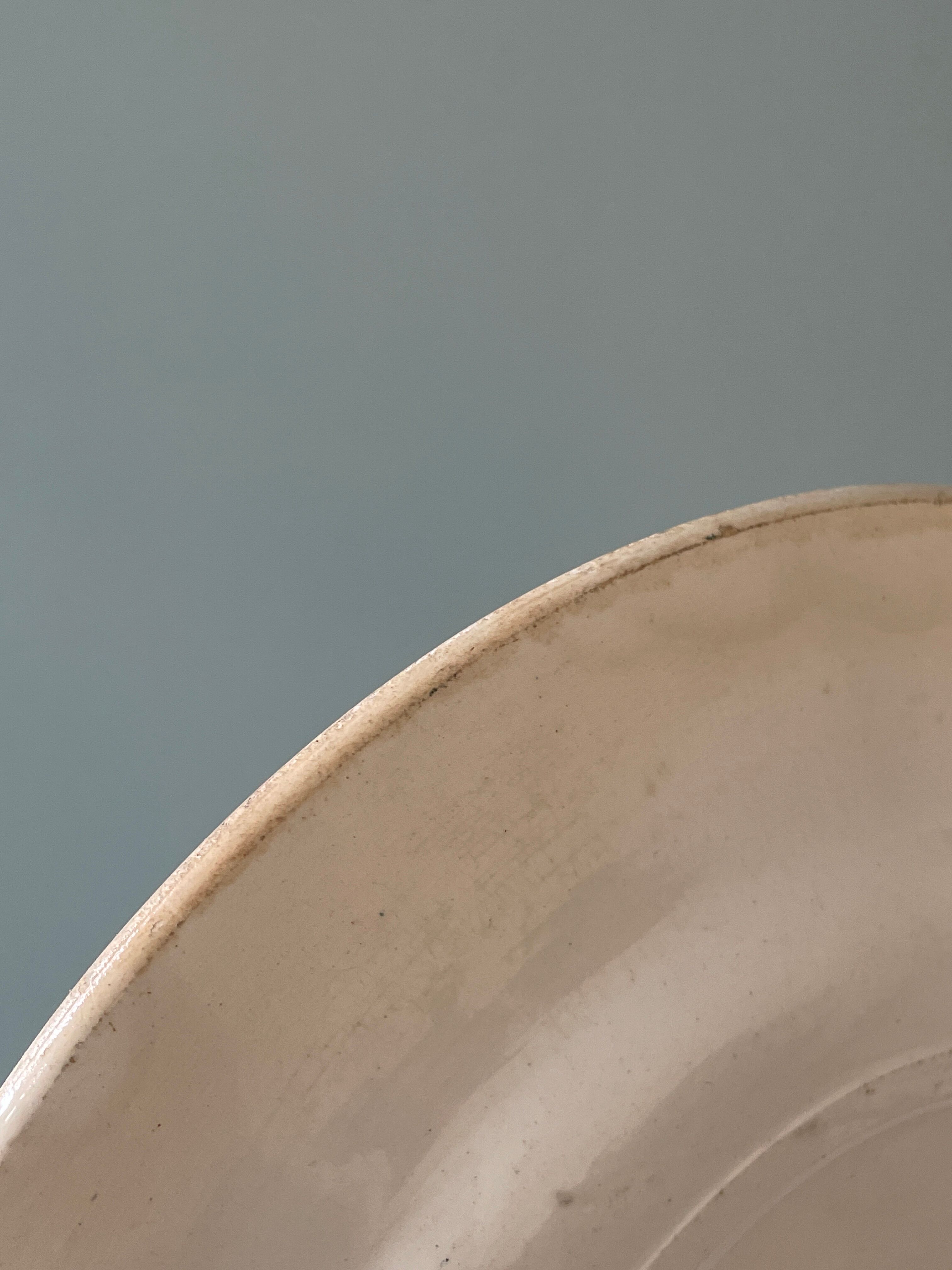 Series of 12 mismatched Terre de Fer dessert plates