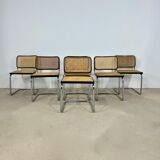 Dinning Style Chairs B32 By Marcel Breuer set6