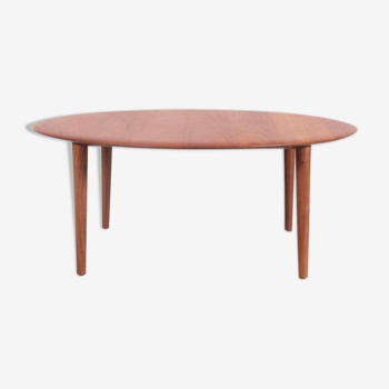 Scandinavian coffee table in teak by Hvidt & Mølgaard Nielsen for France and Søn