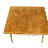 Table basse en chêne, Suède, 1960