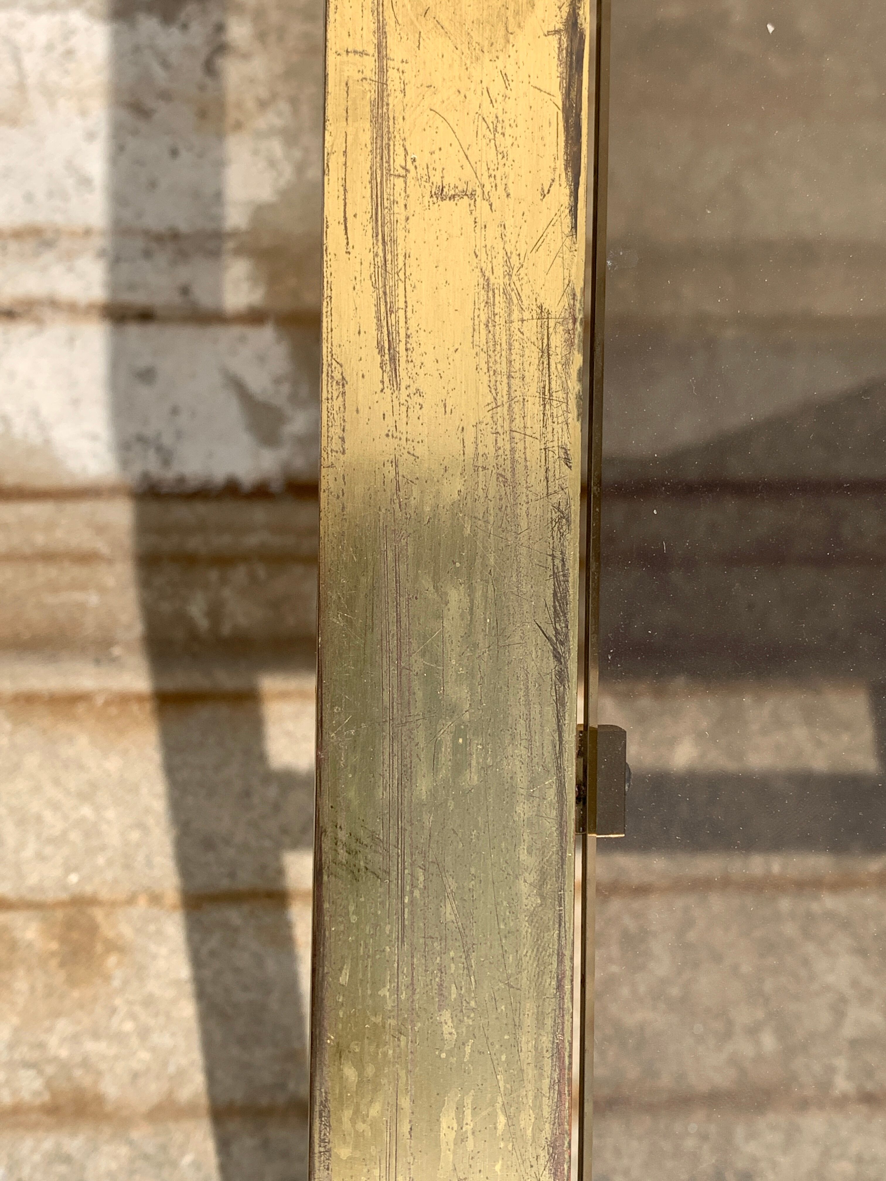 Guy Lefèvre's gilded metal coffee table for Maison Jansen, 1970