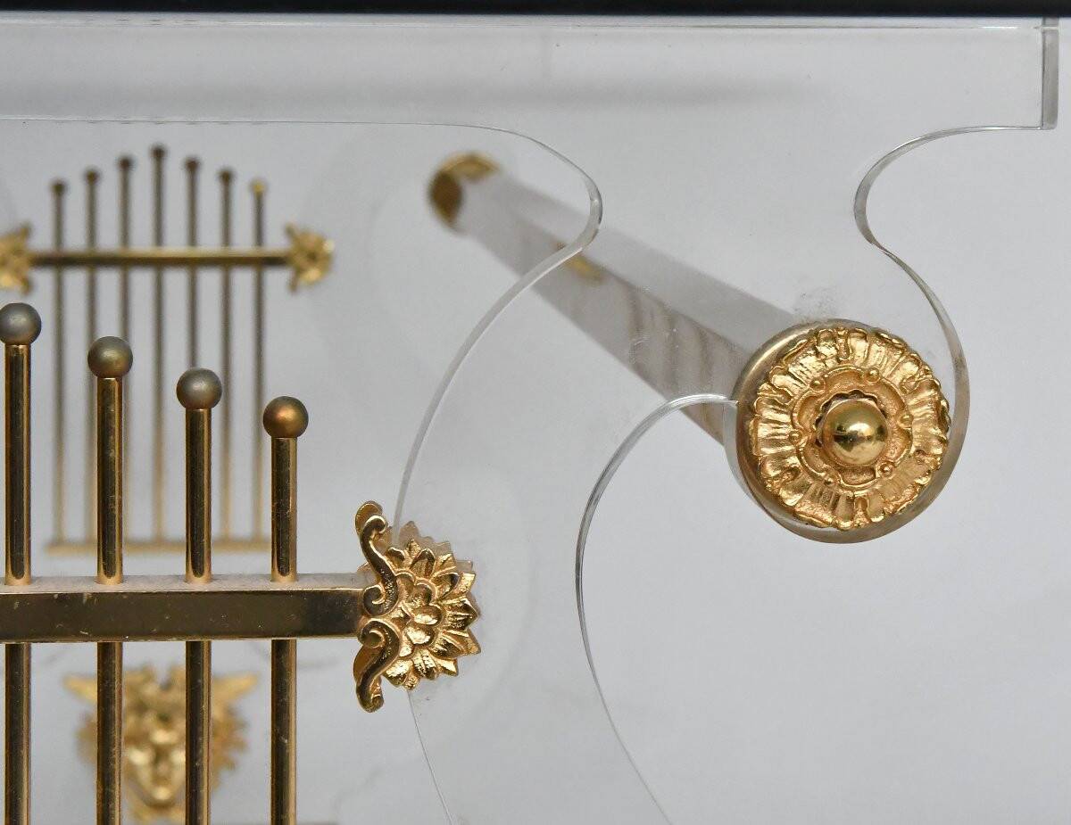 Hollywood Regency style coffee table