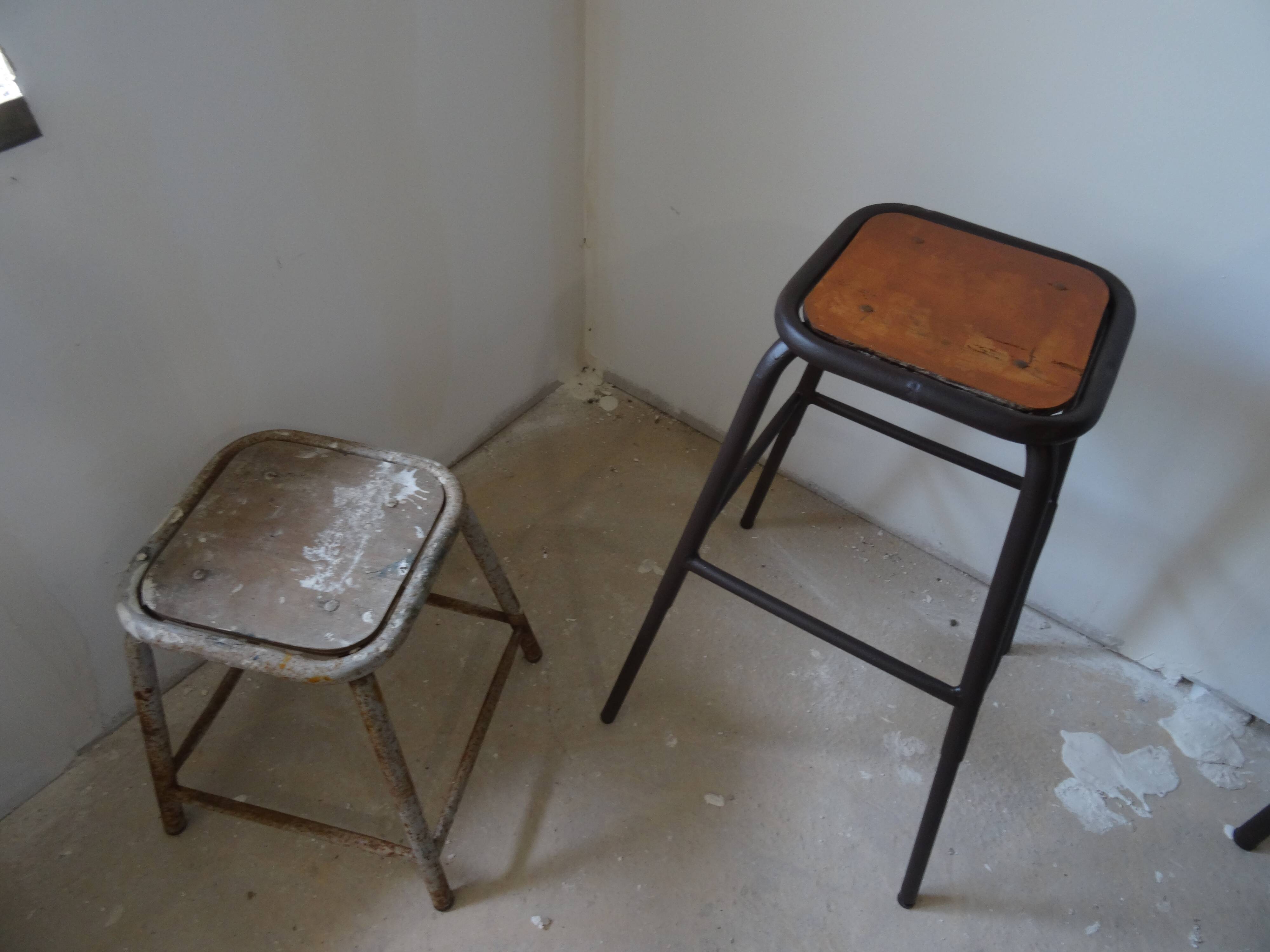 Architect's office and its vintage stool