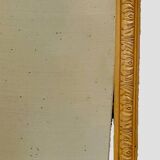 Louis Philippe mirror in wood and patinated stucco 19th century
