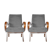 Pair of armchairs 53 by Jaroslav Smídek for TON, years 1960