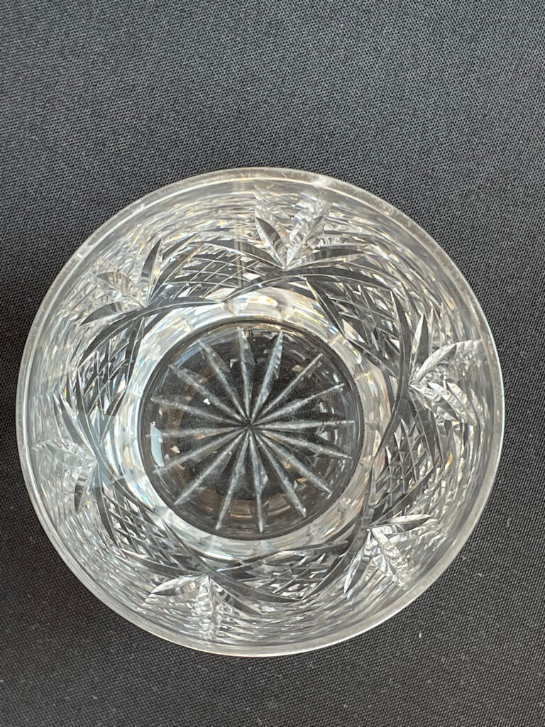 Whiskey glasses - hand-cut crystal