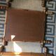 Lot of 4 antique mirrors with bamboo encadrment