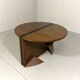 Table basse pliante en style art déco des années 1930.