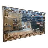 Venetian mirror from brasserie 325x131cm