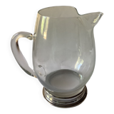 Silver base pitcher