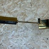 60s 70s wall lamp articulated lamp brass Relco Made in Italy Design