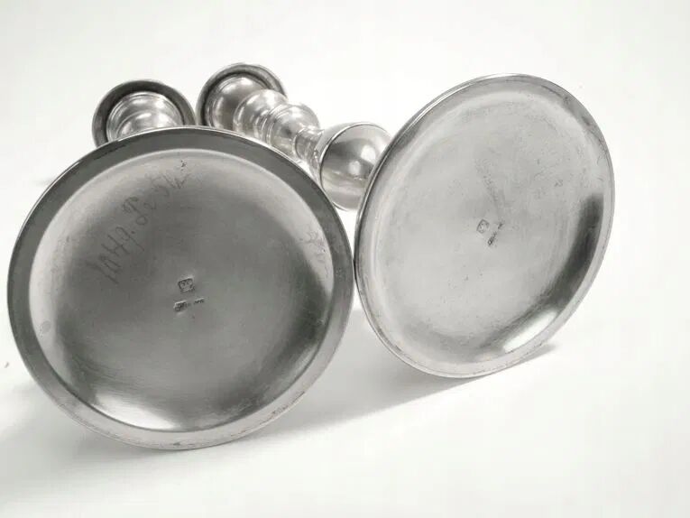 Cc5 henniger - pair of california candle holders