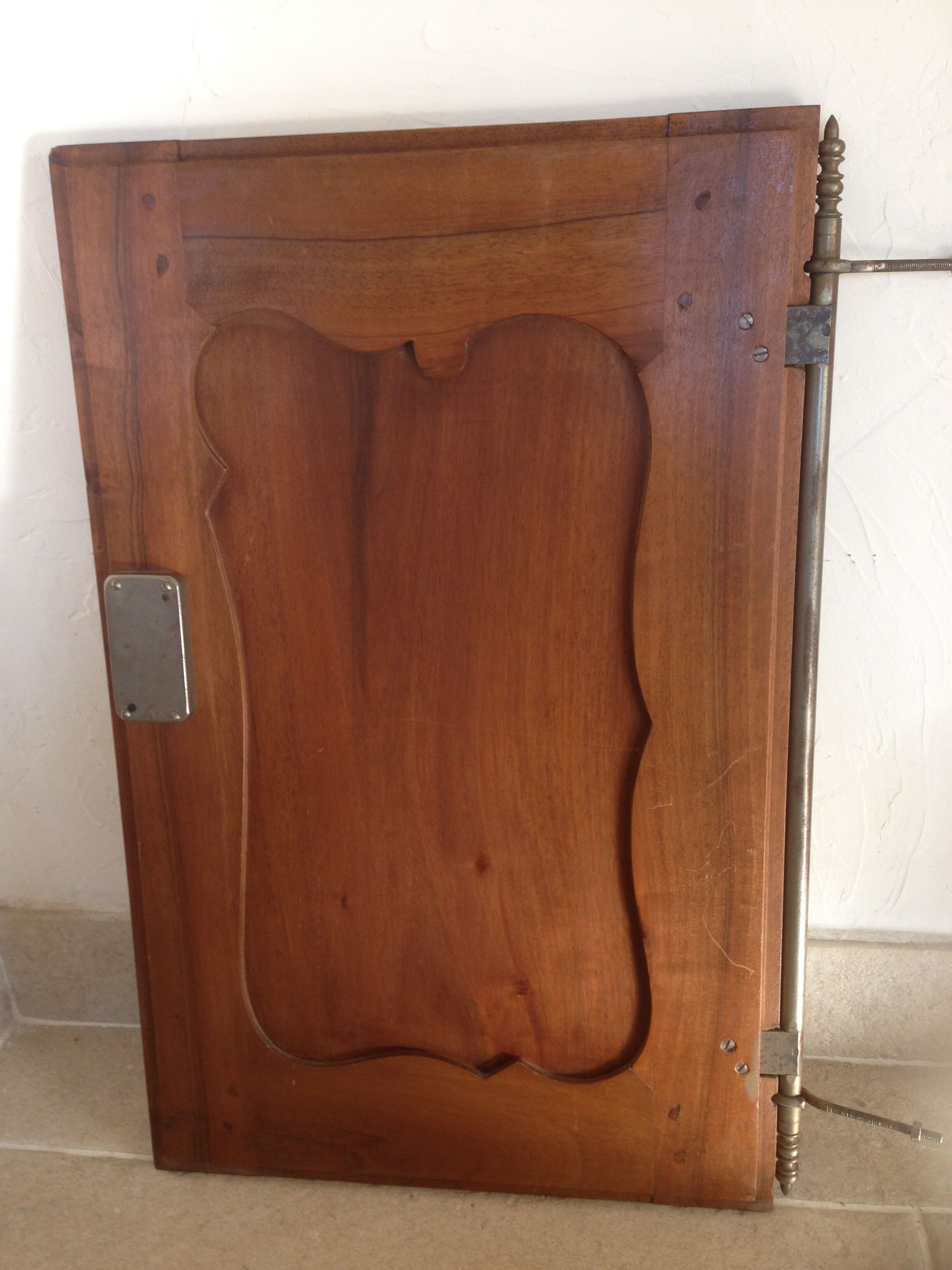 Paires de portes anciennes à encastrer