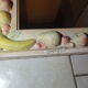 Vintage mirror year 70 80 Decorative Plaster Fruit Decorations