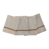 Old Métis Cotton Linen Tea Towels Made in France