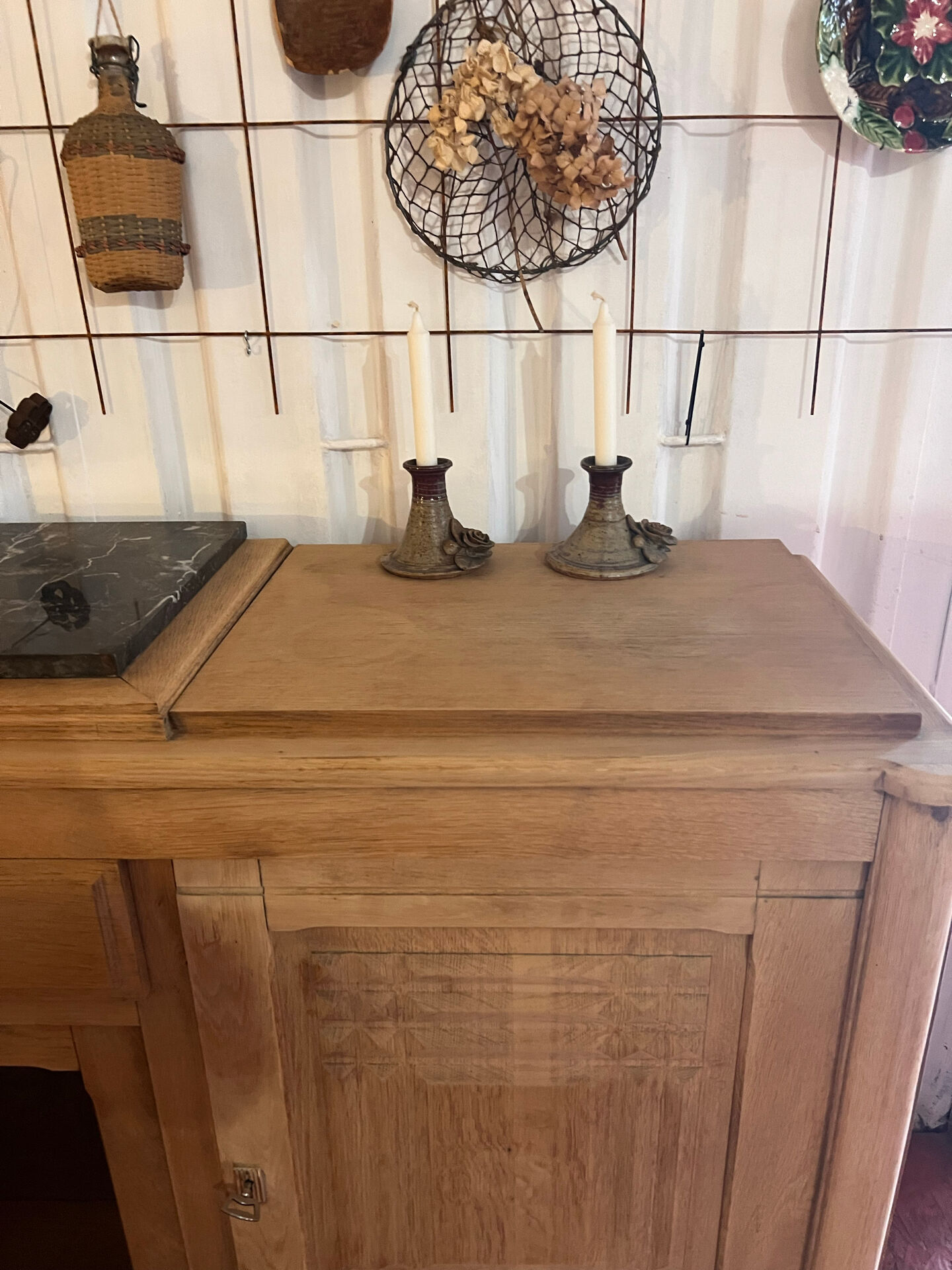 Oak enfilade