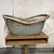 Rattan laundry basket