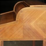 Charming desk with a blond wood structure. Work from the Faubourg (early 20th century).