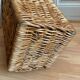 Panier osier rectangulaire