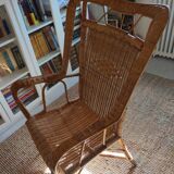 Wicker armchair