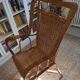 Wicker armchair