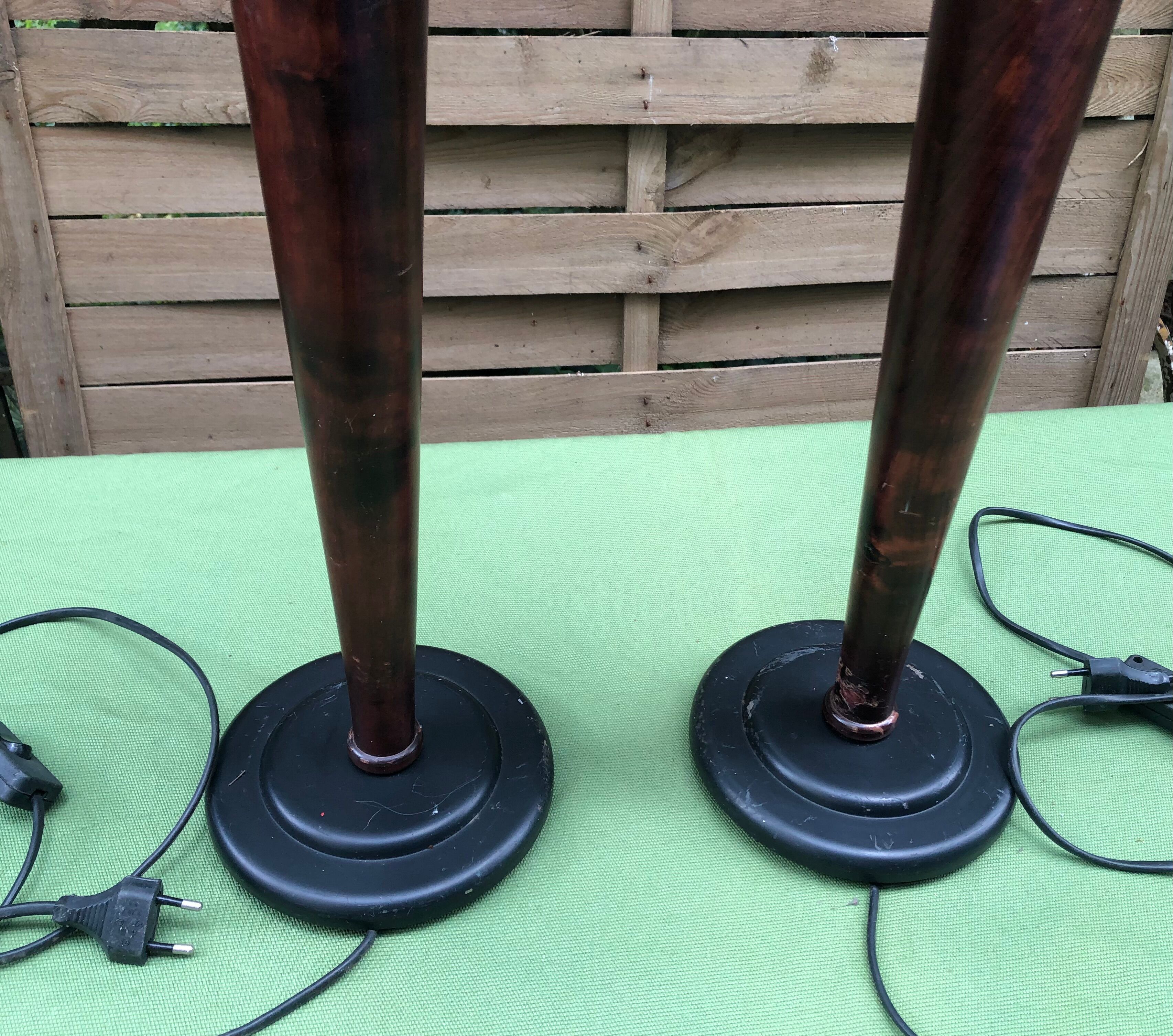 Mazda art deco style desk lamp