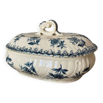 St Amand Nigella earthenware butter dish