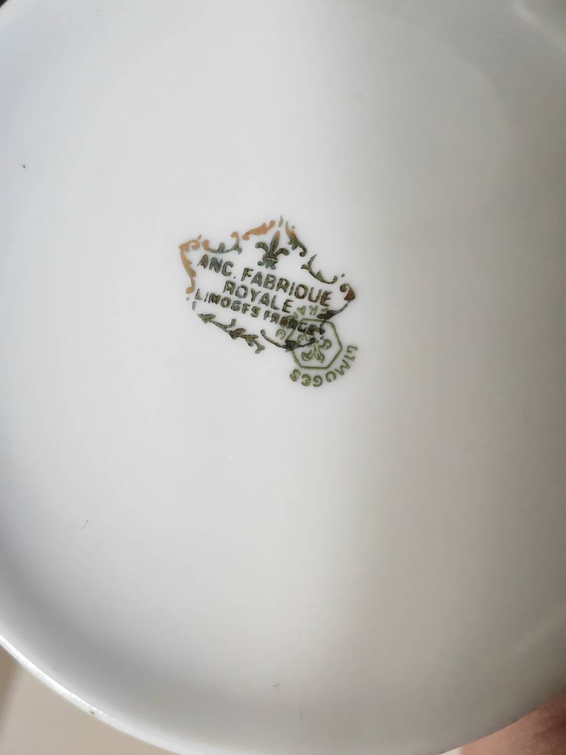 Limoges breakfast cup