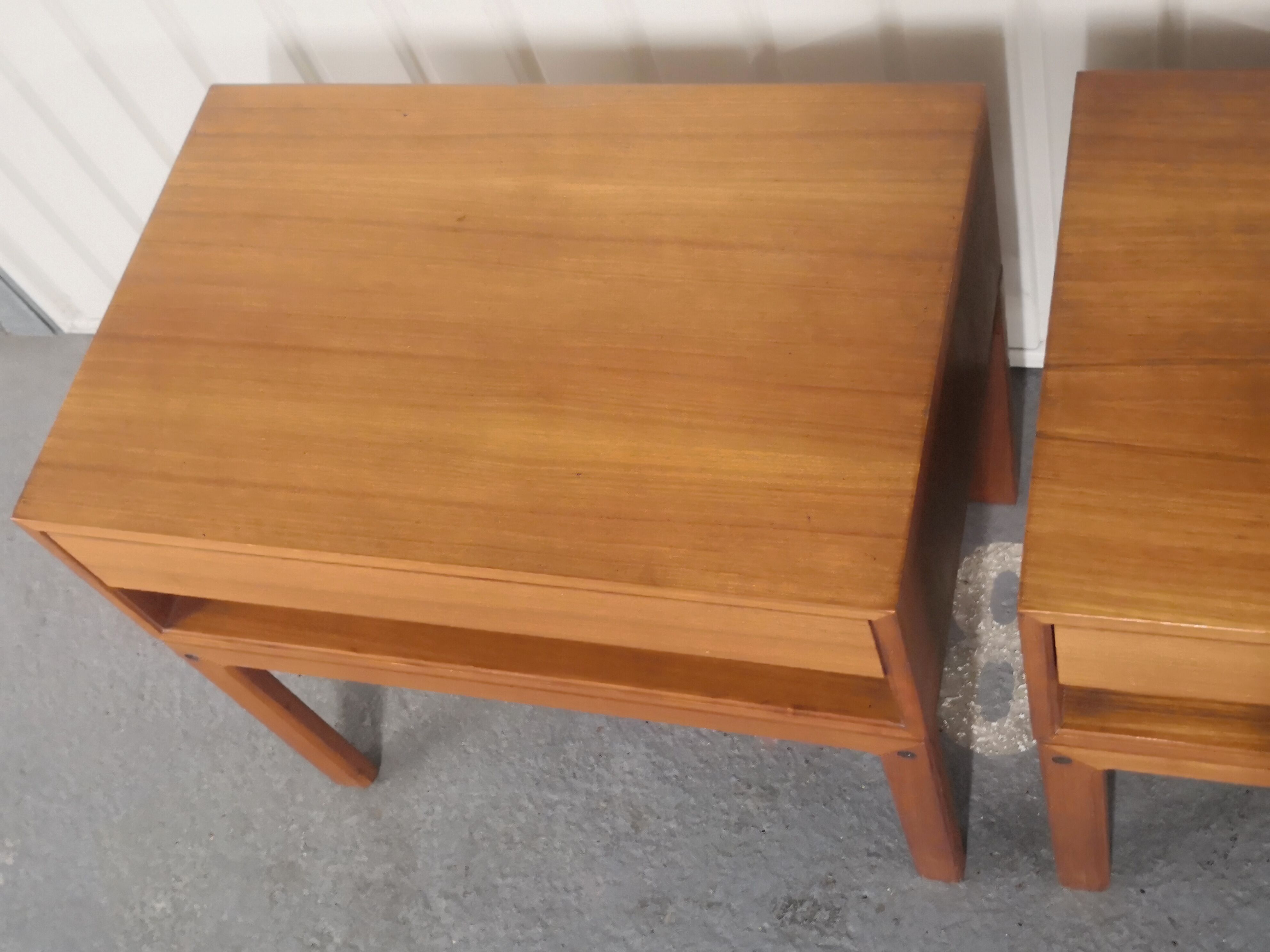 Pair of scandinavian bedside tables
