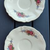 Lot 2 coffee sub-cups Obernai Sarreguemines