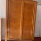 Vintage wardrobe with compass feet