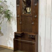 1930s Art Deco oak wardrobe