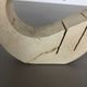 Modernist travertine marble swan figure by Fratelli Mannelli, Italy, 1970s