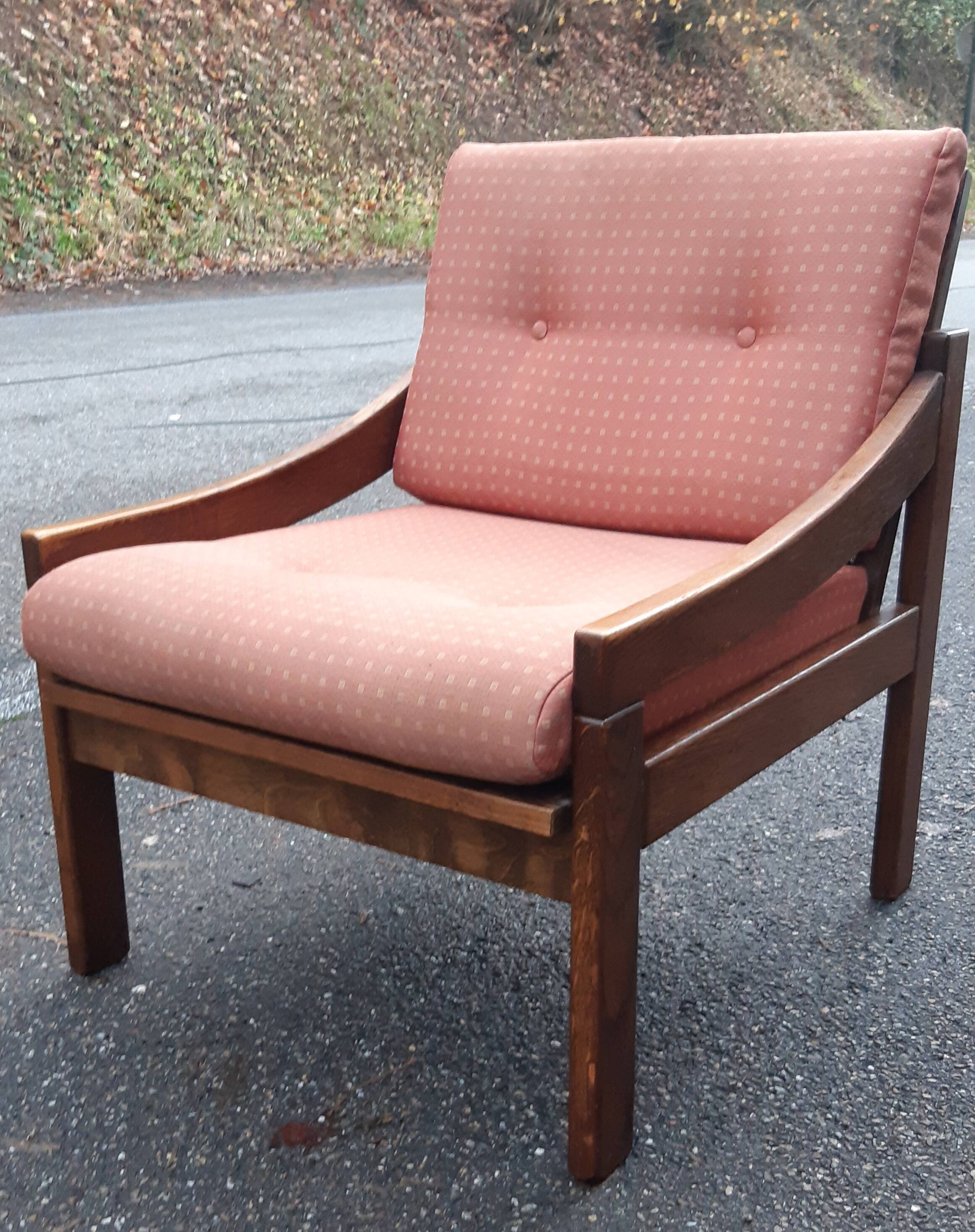 Scandinavian fireside chair from the 70s