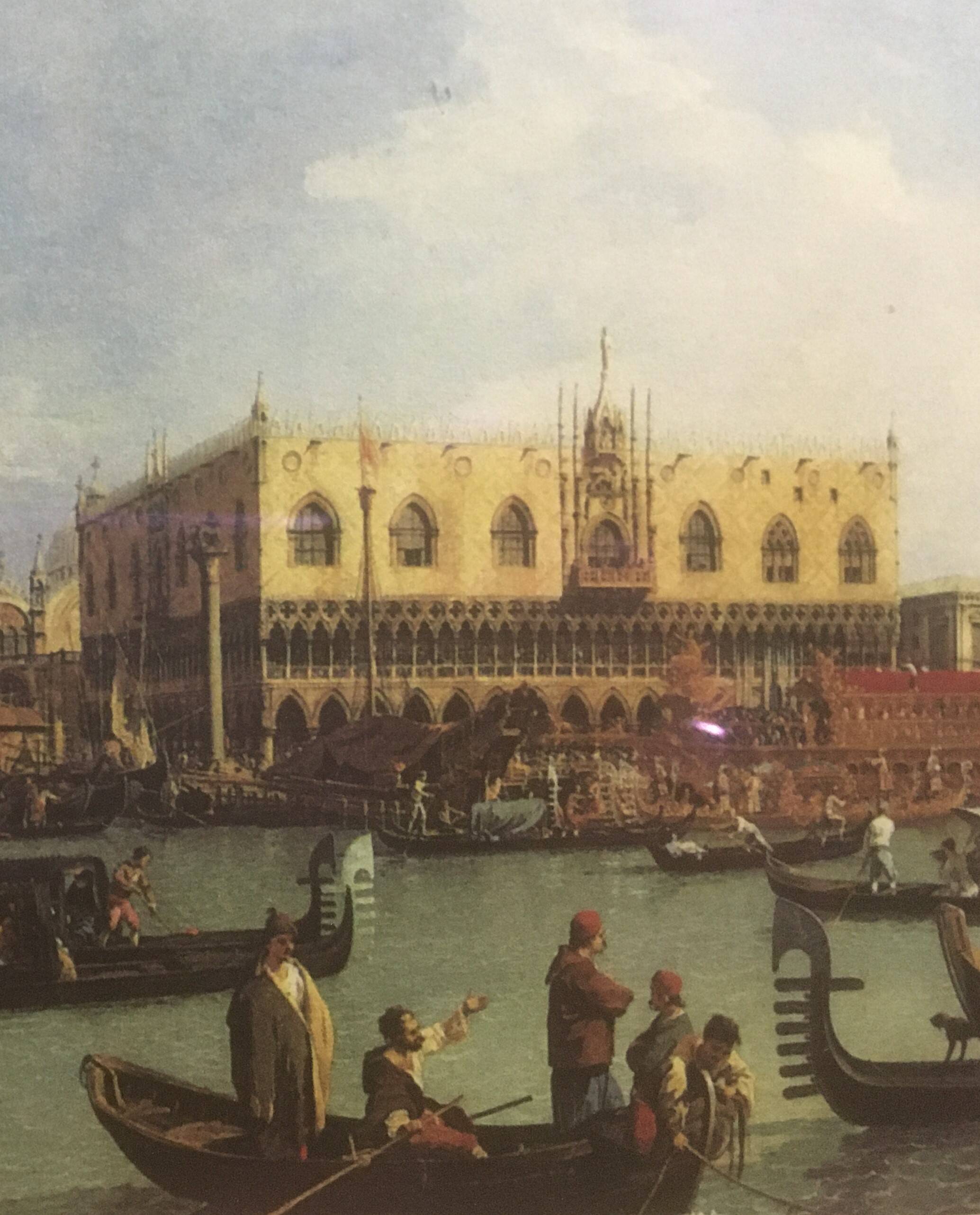 Basin of Saint Mark Venice framed