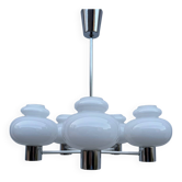 Lustre Space Age opaline chrome années 70
