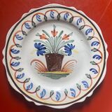 Assiette en faïence de Quimper