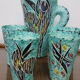 Orangeade set signed Borty, Vallauris, 50's