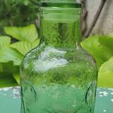 Carafe verre bullé 70's