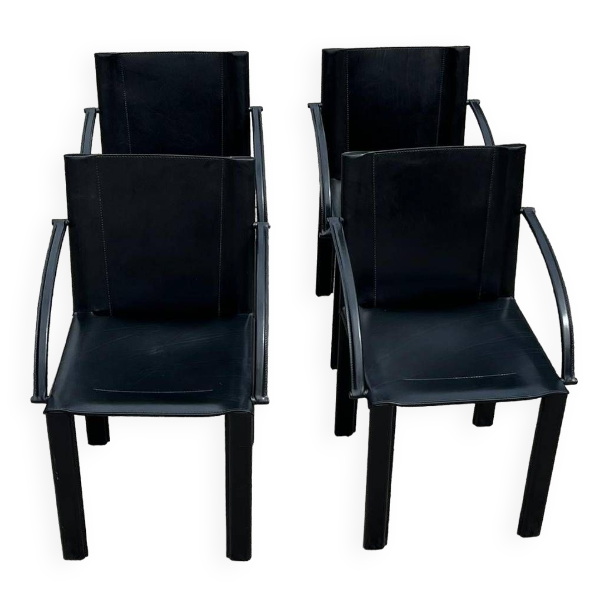 Matteo Grassi leather chairs