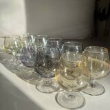 10 verres colorés Luminarc