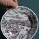 Decorative plates English landscape, Fontebasso Italy