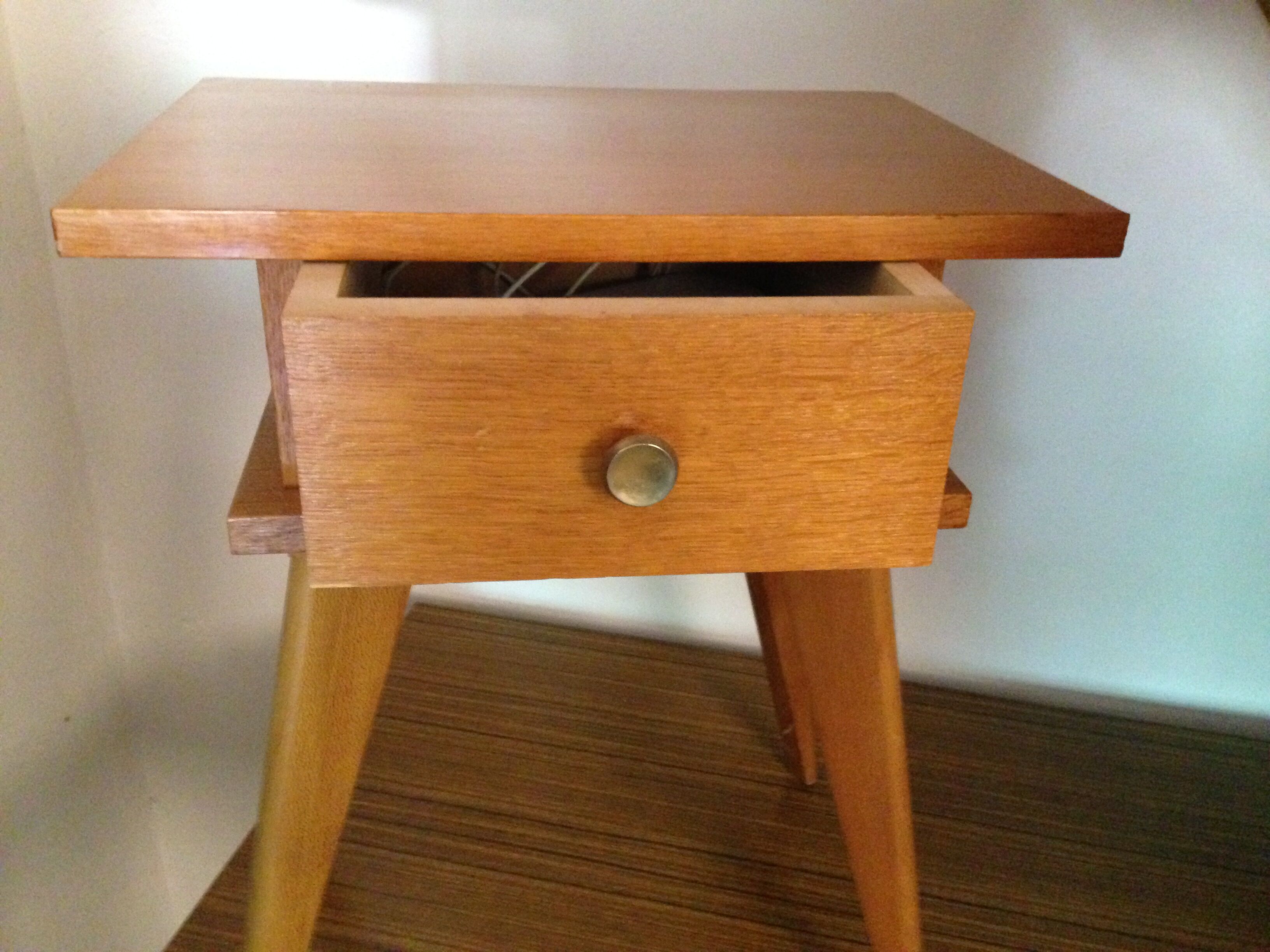Modernist bedside table 1950