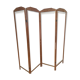 Carved wooden screen 4 panels